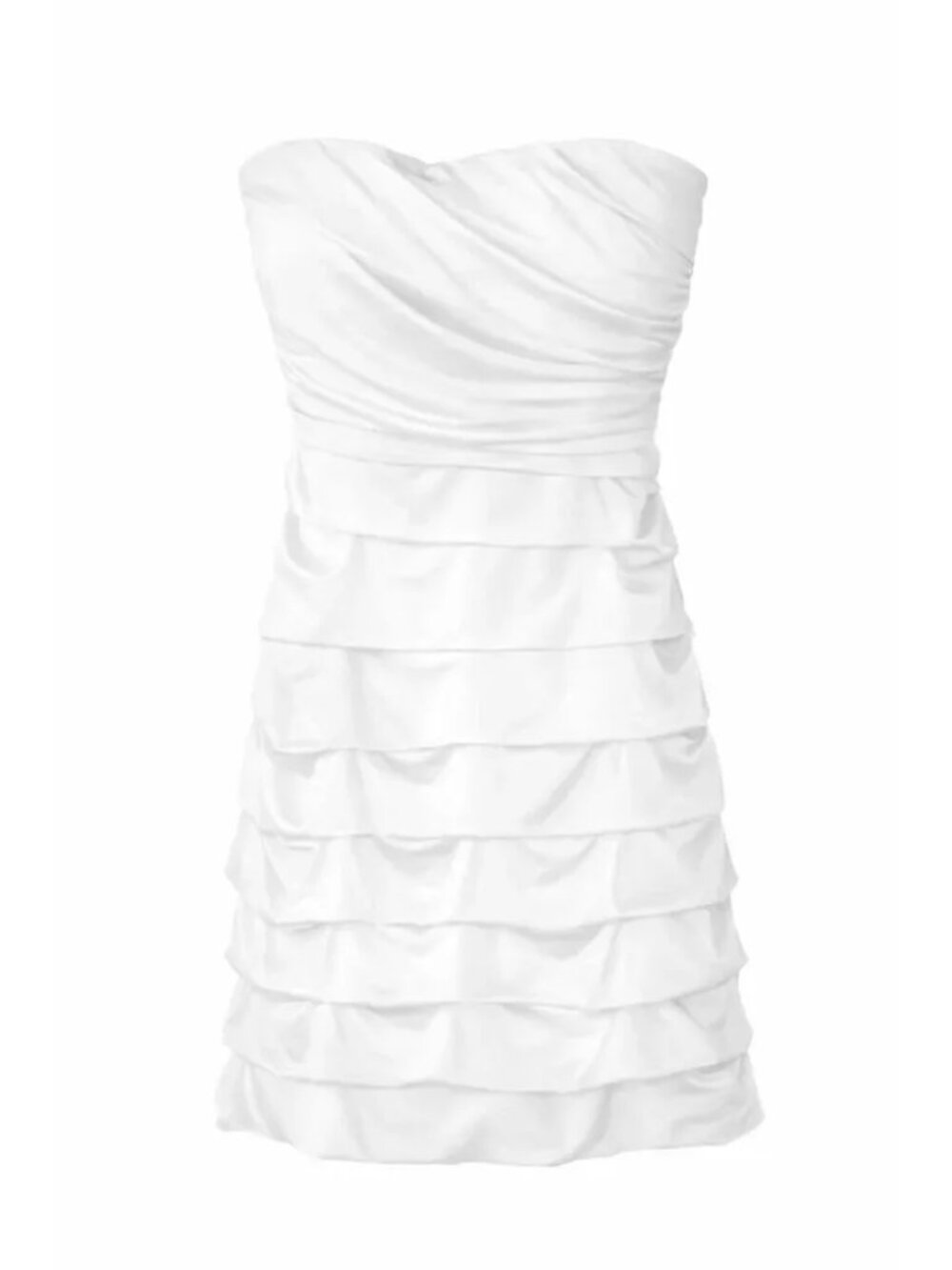 Speechless strapless tiered ruffle dress | New